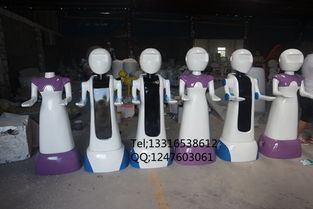 玻璃鋼外殼機器人外貿出口雕塑廠家
